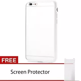 Iphone 6 Plus (5.5) SoftCase Jelly Ultra Thin CLEAR + FREE Anti Gores