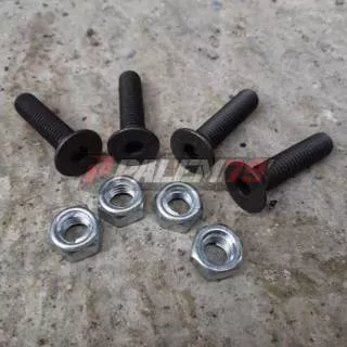 Baut Gear Dtracker KLX 150 S L BF - Mur Gir Lock Nut Pengunci