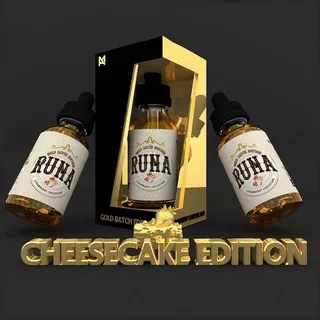 Liquid Runa Strawberry Cheesecake Gold Batch Edition 60ML BY ZAENAL VAPORIZER BERCUKAI