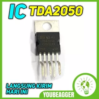 IC TDA 2050 untuk speaker aktif dan amplifier