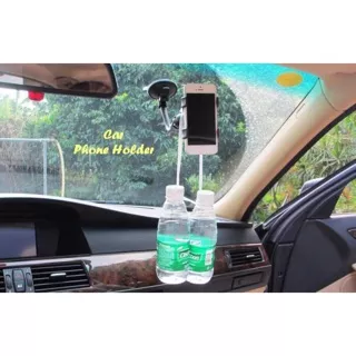 Car phone holder gantungan hp di mobil model jepit bisa smp hp 6 INCH ok