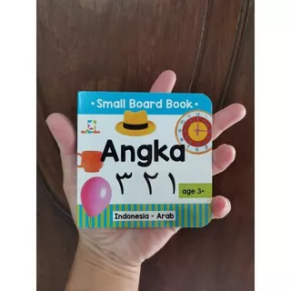 BOARDBOOK MINI Small Boardbook Opredo Indonesia-Arab: Angka