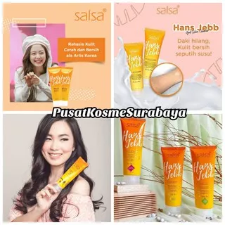 Salsa Hans Jebb Lulur Body Scrub Peeling Gel Penghilang Daki