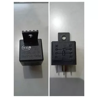 RELAY HELLA KAKI 4 / RELAY KLAKSON / RELAY LAMPU 12 V