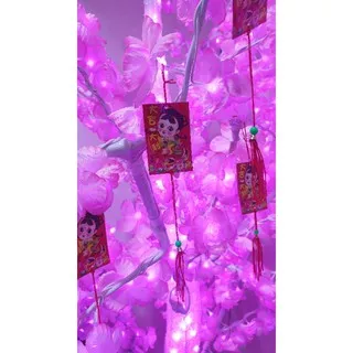 GANTUNGAN POHON MEIHUA GANTUNGAN ANGPAO MINI ANGPAO KECIL POHON SAKURA