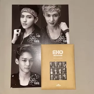 EXO POSTCARD SM TOWN WEEK chen lay kris wu yifan