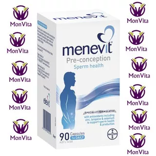 Menevit Male Fertility Supplement Capsules 90 tablet kapsul