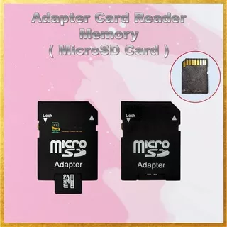 Adaptor Memory Card to Micro SD / Rumah Adapter Micro SD Memory Card Kamera To SDHC/ SDXS/ SD / MMC