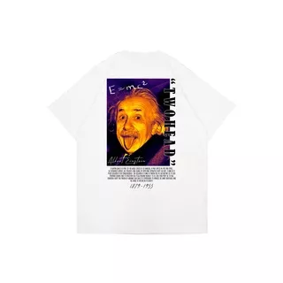 tshirt Twohead - Albert Einstein white