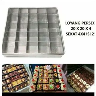 Loyang Sekat Brownies