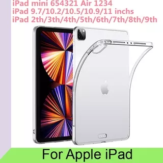 iPad Case iPad Mini 6 2021 iPad Air 4 2020 iPad Pro Case Mini 5 4 iPad 9 8 7 6 5 Transparent Soft Cover