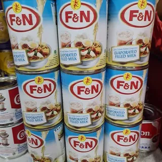 susu cair fn evaporasi eceran f&n evaporate ( evaporated milk )