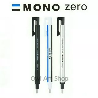 Tombow Mono Zero Eraser 2.3mm (Circle) / 2.5 x 5mm (kotak) - Penghapus Mekanik