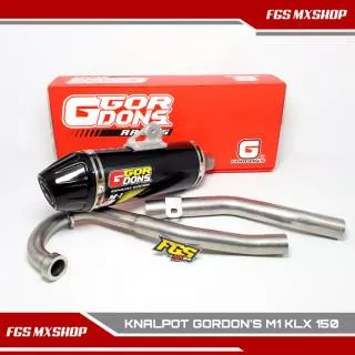 KNALPOT KLX 150 GORDON M1 KNALPOT GORDONS M1 D TRACKER TERBARU KNALPOT CRF 150 L GORDON