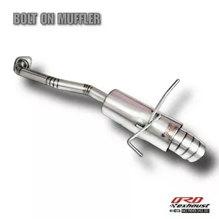 ORD Exhaust Knalpot Racing Yaris Bass Muffler Bolt On V2S / V2 Yaris Dual Vvti 2016 - up Plug And Play