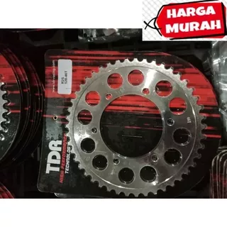 Gear belakang TDR  520 Model SSS R25 / MT25 / NINJA 250FI / KARBU / RR MONO Original  Silver