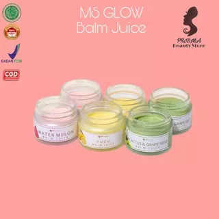 MS Glow Original Cleansing Balm Pembersih Wajah Makeup Remover Jojoba Oil Penghilang Pelunak Komedo Balm Juice Anti Komedo