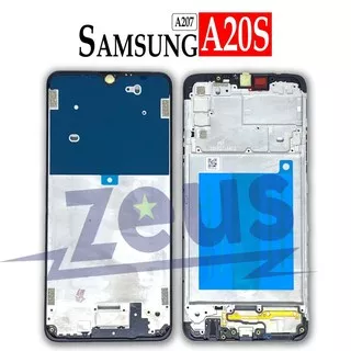 FRAME LCD - TULANG LCD - TATAKAN LCD SAMSUNG A20S - A207 - TULANG HP