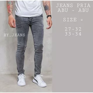 CELANA JEANS ABU-ABU PRIA SOFFJEANS STREETH MELAR