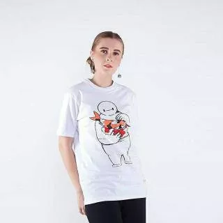 BAYMAX KOI T-SHIRT, KAOS GAMBAR IKAN KOI, KAOS BAYMAX