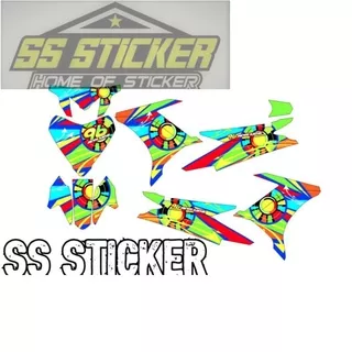 new decal sticker full body MX 135