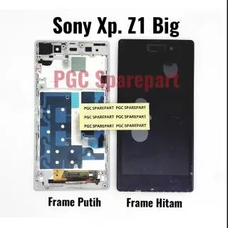 Original OEM LCD Touchscreen Fullset+Frame 5 Sony Xperia Z1 Big C6902 C6903 C6909 C6943 L39H Docomo