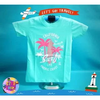 NEW (1-8 th) Kaos Anak Laki Laki - Baju Anak Laki Laki - Kaos Distro Surfing Anak - Hurley - Birmud