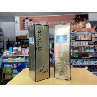 ub.ex [ 50 ml BPOM ] serum wajah bioaqua gold bpom - BIOAQUA SERUM GOLD 24K 50ML BPOM