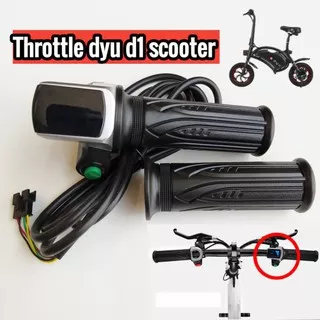 handle gas 36v dyu D1 throttle F-wheel kabel gas scooter listrik sepeda listrik skuter elektrik part