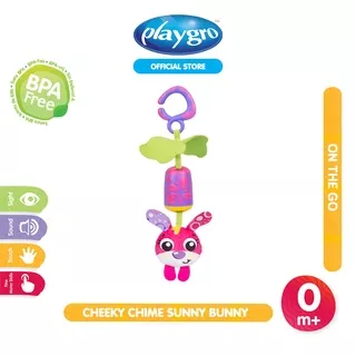 Playgro Baby Cheeky Chime Sunny Bunny - Mainan Gantung Stroller Anak