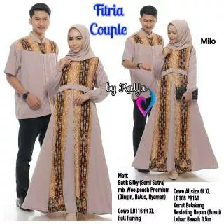 RESTOK Batik couple luna sarimbit batik kebaya modern seragam kebaya kutubaru rok lilit