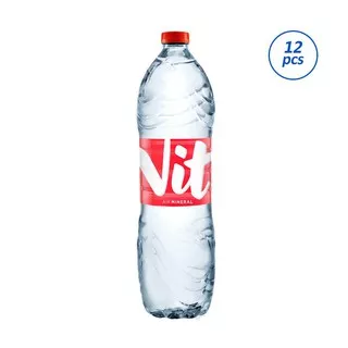 VIT Air Mineral Botol Besar @12 x 1500ml - Air Minum