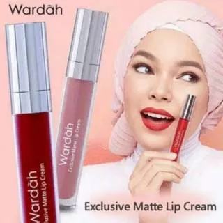 Termurah WARDAH Lipstik exclusive matte lip cream original