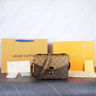Tas slingbag LV Louis Vuitton metis mm bicolor handbag mirrror quality 1:1 grade ori original quality replika replica best replica kw 1 kw premium