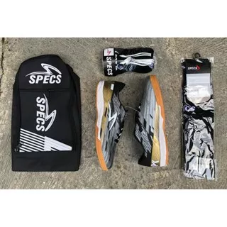 Sepatu Futsal komplit Specs_lightspeed spyder garuda attack murah orange hijau hitam