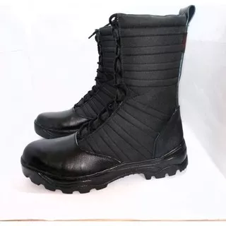 Sepatu pdl / sepatu safety  sepatu ninja / sepatu gunung Soll model TNI asli kulit