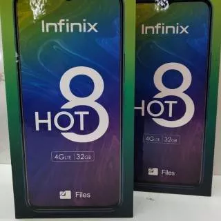 Infinix hot 8  4/64gb garansi resmi 1tahun