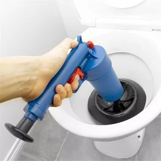 Pompa Sedot Vakum Saluran WC Toilet Kloset Wastafel High Pressure Air Drain Plunger