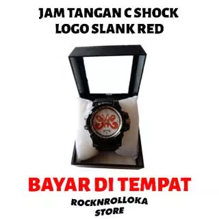 JAM TANGAN C SHOCK SLANK ANTI AIR | JAM COWOK CEWEK | 100% ORIGINAL 2020