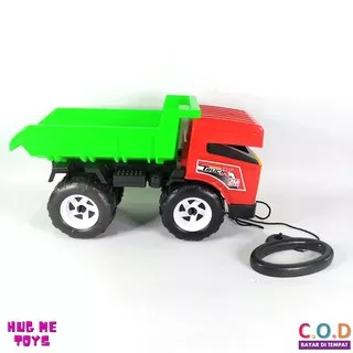 Mobil Truk Pasir Dorong Plastik Mainan Anak Cowok Mobil Truck Kado Anak Laki TM221