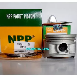 PISTON KIT NPP YAMAHA CRYPTON / VEGA R ( STD / 050 / 100 / 150 / 200 ) ( 49 / 49,5 / 50 / 50,5 / 51 ) (50M-1630-NPP)