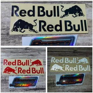 STICKER RED BULL CUTTING KIRI KANAN