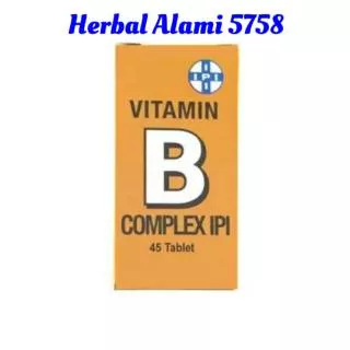 Vitamin B Complex Ipi isi 45 tablet- Vitamin Ipi B Complek IPI vitamin