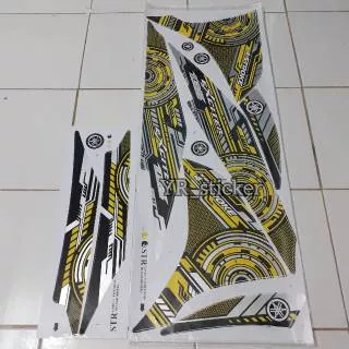 Striping sticker variasi yamaha New jupiter mx 135 cc 2011-2015 Transformer (sudah di cutt)