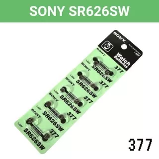 (BST)Baterai Batre Kancing Battery Jam Tangan Watch Sony SR626SW 377 SR 626 SW