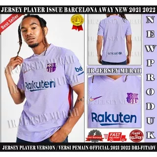 JERSEY SEPAK BOLA PLAYER ISSUE BARCELONA AWAY 2021 2022 IMPORT DRI-FITADV / JERSEY BARCA AWAY PI