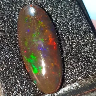 batu cincin kalimaya black opal asli banten super  jarong