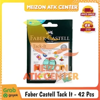 Faber Castell Tack It Reusable Multi Purpose Tack Lem Serbaguna Isi 42 [1 PACK]