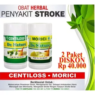 Morici Dan Centiloss De Nature Obat Stroke