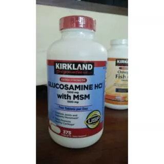 Kirkland glucosamine hci 1500mg with msm 1500mg